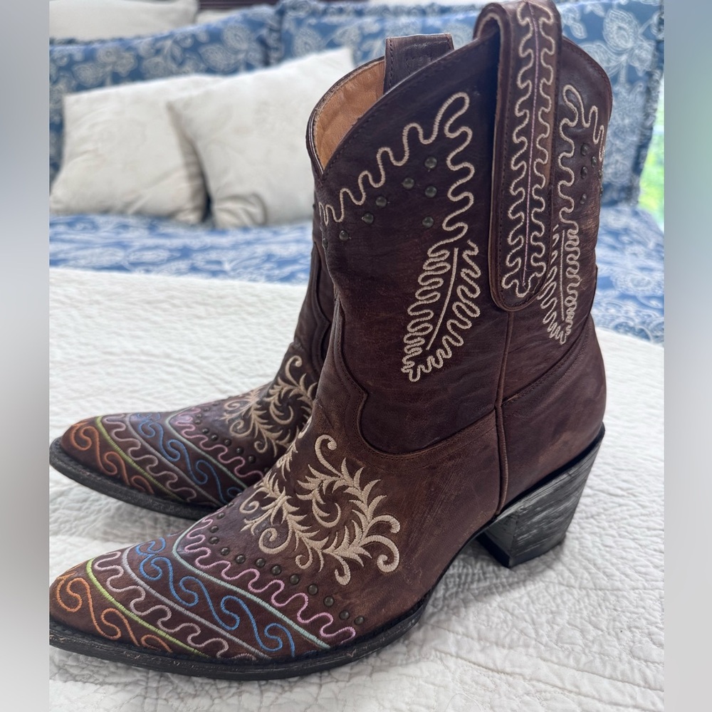NWOB Old Gringo Women's Zarape Western Boot - US 9 B